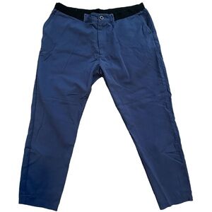 Outworq omega stretchy ponte pants size 3XL navy blue